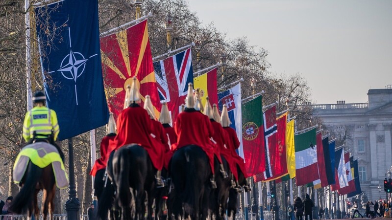 London bereitet sich auf den Nato-Jubiläumsgipfel vor.