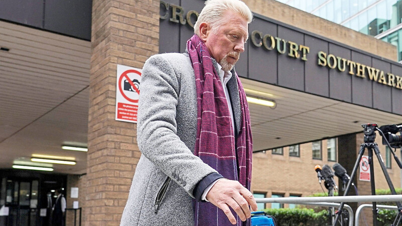 Becker habe seinem Insolvenzverwalter Mark Ford Teile seines Vermögens vorenthalten, urteilten die Geschworenen eines Londoner Gerichts. Sie haben den Ex-Tennisstar in mehreren Punkten für schuldig befunden.