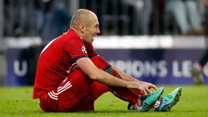 Ihn quälen - auch in dieser Saison - immer wieder Verletzungen: Arjen Robben vom FC Bayern.