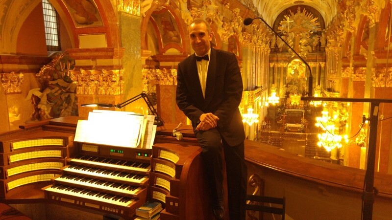 Frantisek Vanicek spielte bereits das erste Konzert nach der Einweihung der Orgel in Sankt Maria.