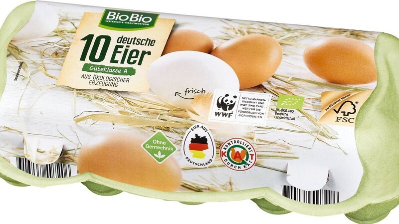 In Eiern der Marke "BioBio" wurden Salmonellen entdeckt. Betroffen von der daraus resultierenden Warnung sind lediglich einzelne Chargen, die bei Netto in Bayern angeboten wurden.