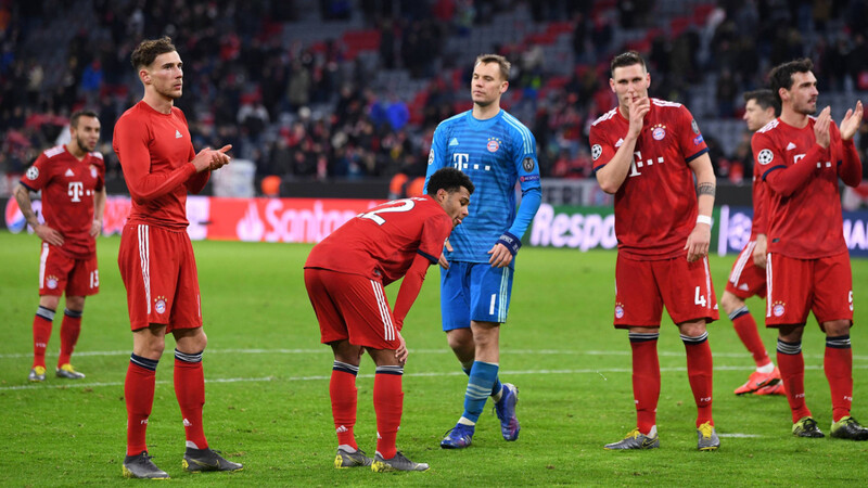 Bediente Bayern nach dem Aus in der Champions League gegen Liverpool.