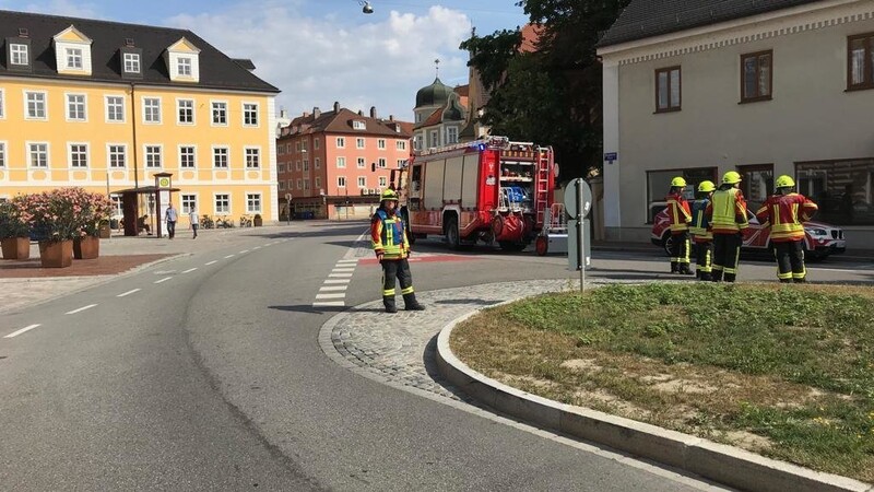 Die Feuerwehr Landshut hat einen arbeitsreichen Mittwochvormittag hinter sich.