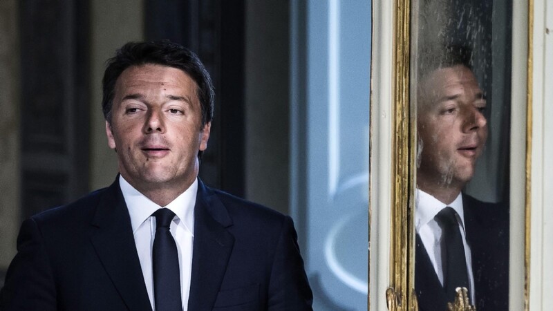 Regierungschef Matteo Renzi.