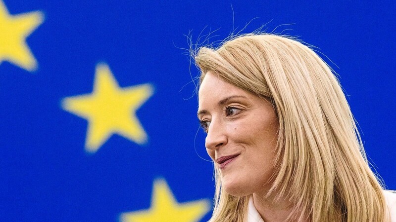Effektiver und pragmatischer als vor der Coronakrise: So sieht Roberta Metsola das Europäische Parlament heute.