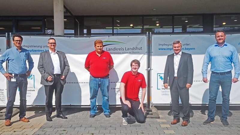 Der BRK-Kreisverband Landshut unterstützt weiterhin das Impfzentrum des Landkreises Landshut.