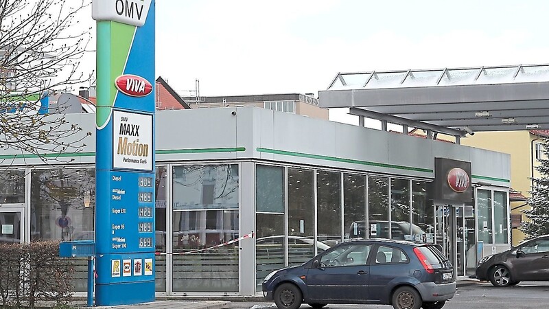 Die Tankstelle an der Siemensstraße war Schauplatz des nächtlichen Überfalls