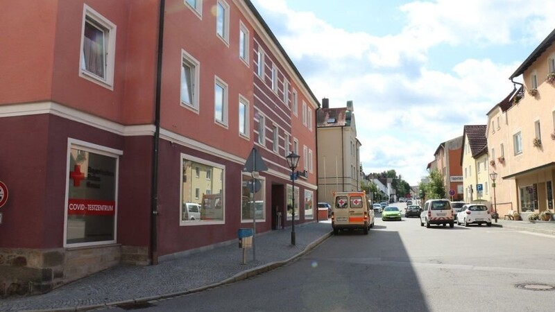 Das Testzentrum in der Mönchshofstraße 25 wird - so wie es aussieht - wohl bald nicht mehr gebraucht.