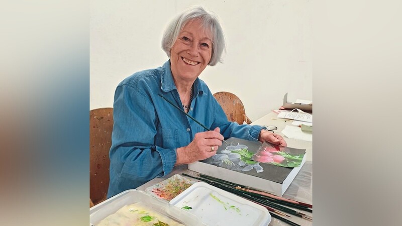 Birgit Großmann zeigt ihre Werke in Deggendorf.