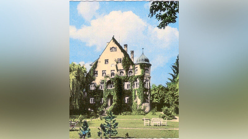 Ein Bild vom Anwesen von Schlossgut Grießenbach aus den 30er-Jahren.
