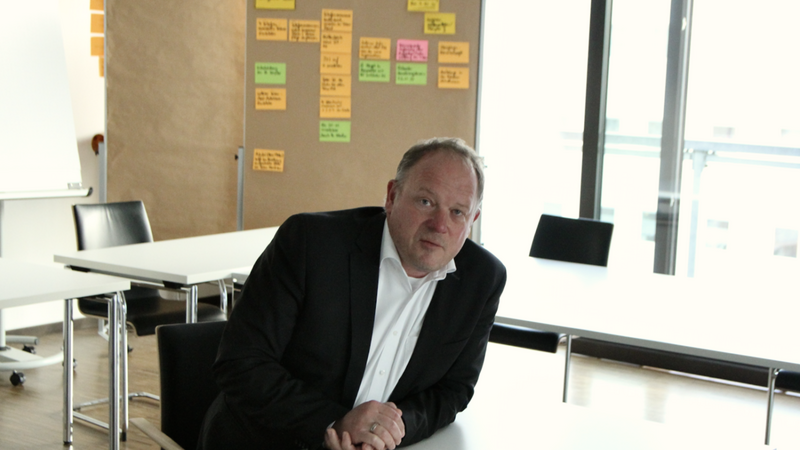 Götz Keßler leitet seit eineinhalb Jahren die Stadtbau GmbH.