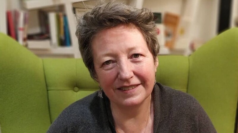 Vera Kahl, die Inhaberin von Blattgold Literatur