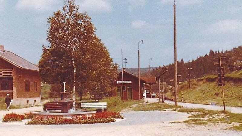 Der Bahnhof in Altrandsberg