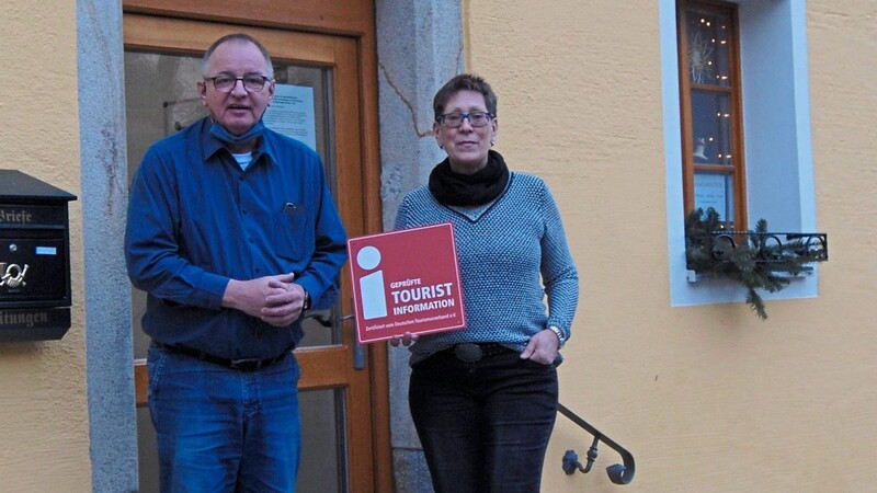 Freuen sich über die Auszeichnung: Frank Schürmann und Sigrid Frei