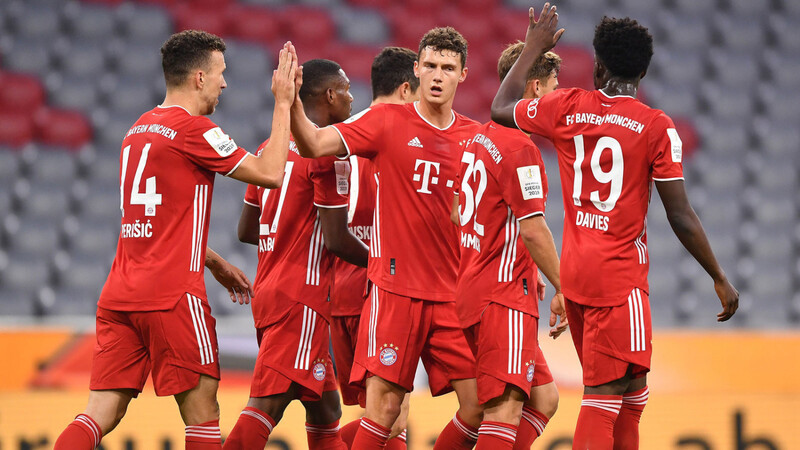 Der FC Bayern steht nach dem Sieg über Eintracht Frankfurt im Pokal-Finale.