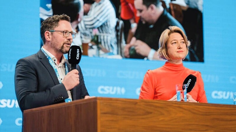 Gemeinsam mit Bundestagsabgeordneten Anja Weisgerber hat Dr. Gerhard Hopp das künftige CSU-Programm zusammengefasst. "Das ist bewusst kein Wahlprogramm", betont der Landtagsabgeordnete.