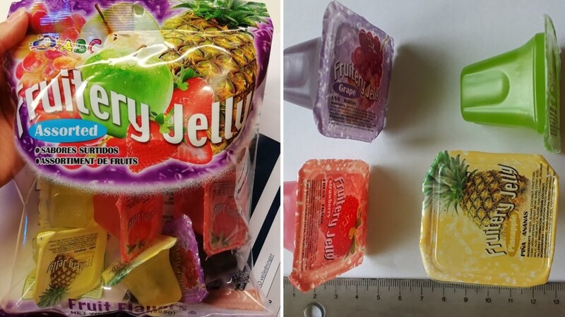 Das Bundesamt für Verbraucherschutz warnt vor der Gelee-Süßware "ABC Jelly Cups".