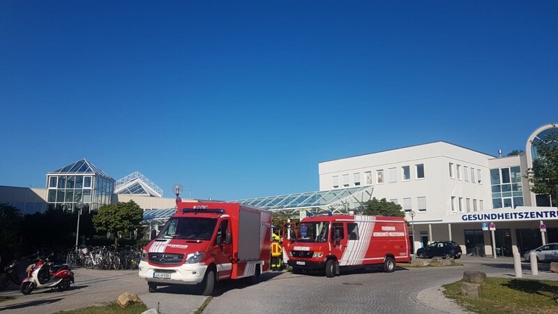 Am Landshuter Klinikum wurde am Mittwochmorgen Feueralarm ausgelöst.
