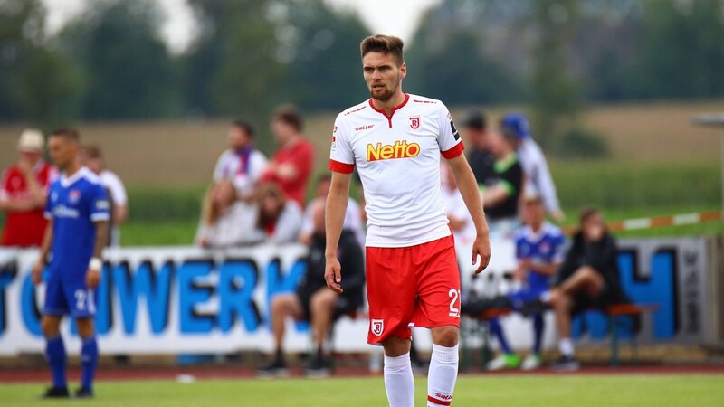Jonas Nietfeld erzielte den einzigen Treffer für die Jahnelf gegen Wacker Innsbruck.