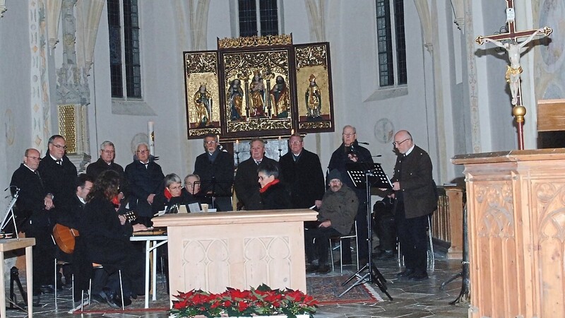 Die Geißkopfsänger kommen immer wieder nach St. Jakob und sie haben meist musikalische Gäste mit dabei.