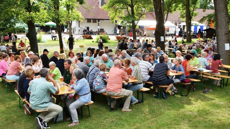 Das Stadtwaldfest des Alpenvereins Moosburg war gut besucht.