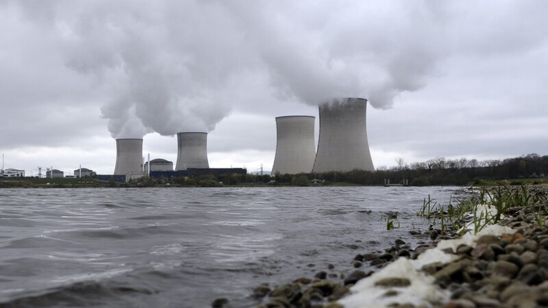 Das Atomkraftwerk in Cattenom (Frankreich)
