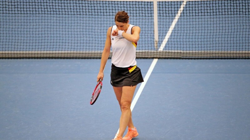 Andrea Petkovic konnte mit Anna-Lena Grönefeld gegen das Schweizer Doppel keinen Stich setzen.