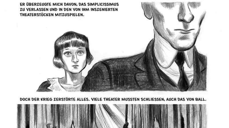 Eine Seite aus der Graphic Novel "Alles ist Dada".