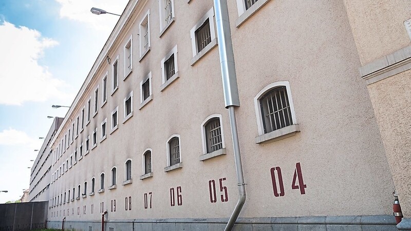 Ein Teil der Haftanstalt Stadelheim. In der Justivvollzugsanstalt sind vorwiegend Untersuchungshäftlinge untergebracht.