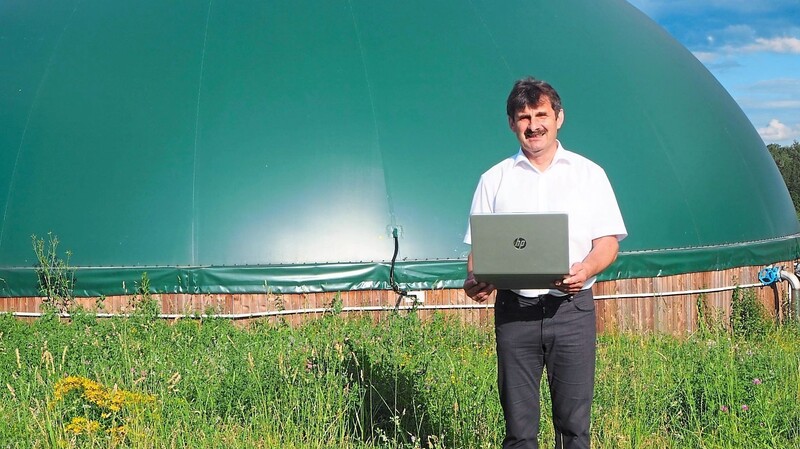 Biogas kann Artenvielfalt und Online geht auch in der Wiese ist das Motto des Abends.