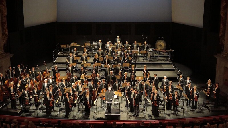 Das Bayerische Staatsorchester im Nationaltheater.