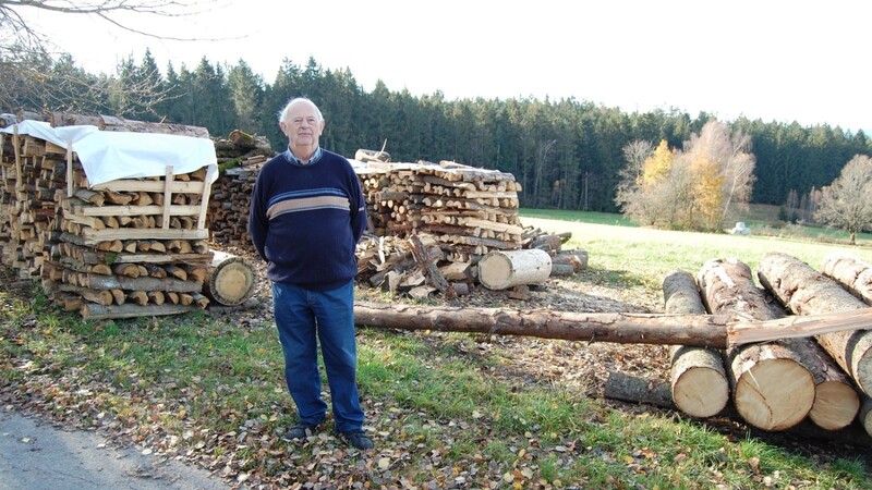 Waldbauer und Vorsitzender des Bayerwaldschutzvereins Josef Heigl.  Foto: Konrad Limbeck
