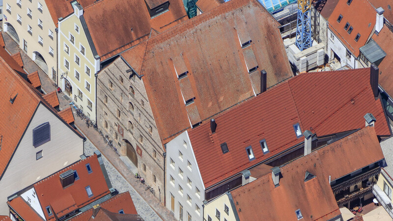 Wie soll Landshut (hier ein Blick von oben auf die Steckengasse) zukünftig aussehen? Um diese Frage geht es bei offenen Workshops zur Stadtentwicklung auf verschiedenen Ebenen.