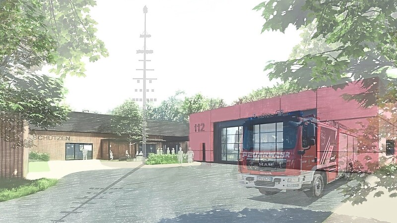In Allesdorf soll ein Dorfgemeinschaftshaus mit Feuerwehrhaus und Schießständen entstehen. Über die Dimensionen gibt es unterschiedliche Auffassungen im Marktgemeinderat.