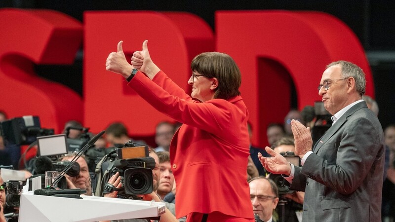 Die neuen Vorsitzenden Saskia Esken und Norbert Walter-Borjans rücken die SPD ein Stück weiter nach links.