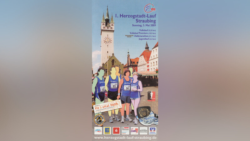 Der Flyer zum 1. Herzogstadtlauf.