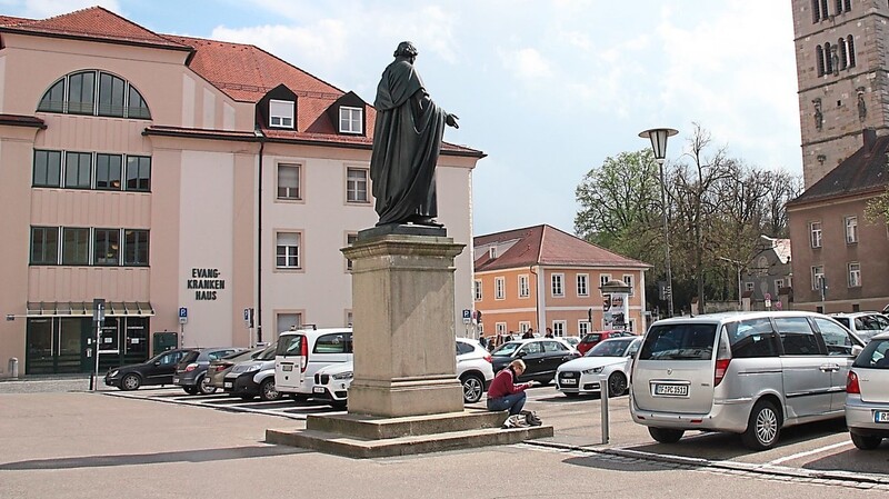 Der Emmeramsplatz in Regensburg soll auch städtebaulich saniert und aufgewertet werden.