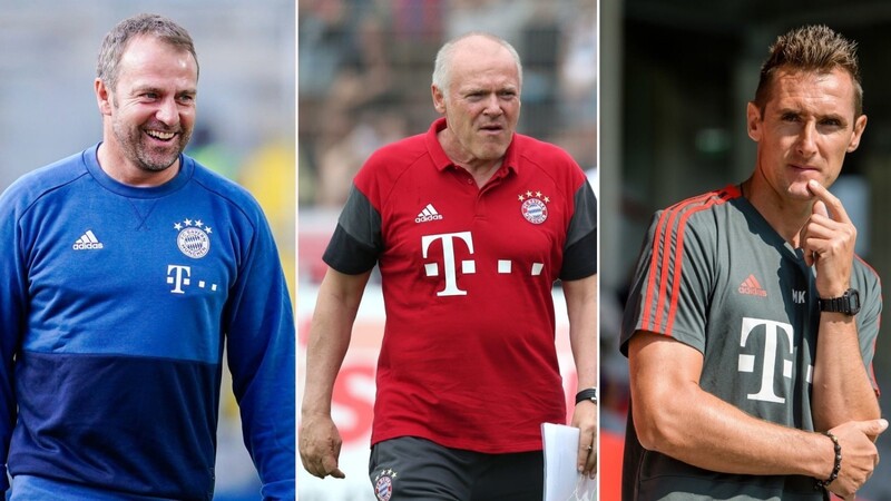 Hansi Flick, Hermann Gerland und Miroslav Klose sollen den FC Bayern wieder in die Erfolgsspur bringen.