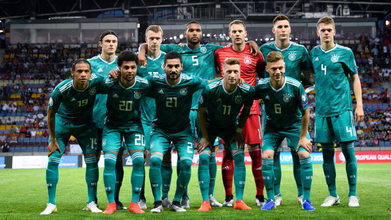 Das deutlich verjüngte DFB-Team beim Spiel gegen Weißrussland.