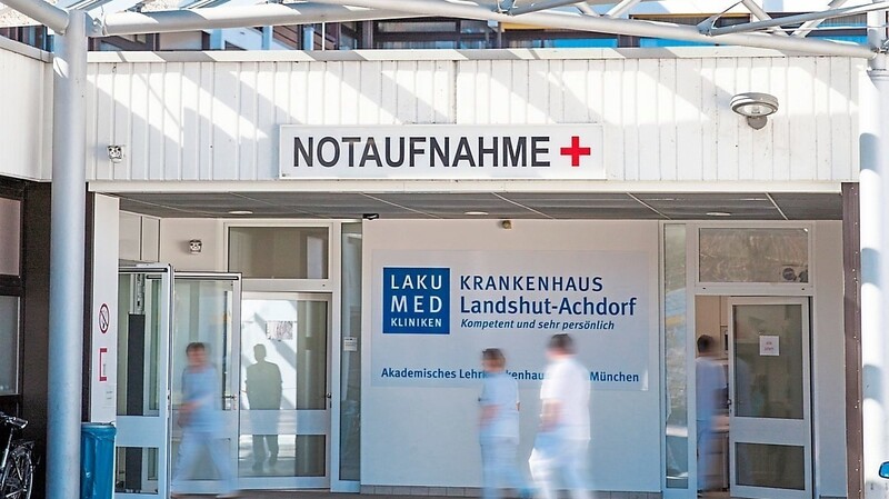Die Notaufnahme des Krankenhauses Landshut-Achdorf muss wegen Umbauarbeiten gesperrt werden.