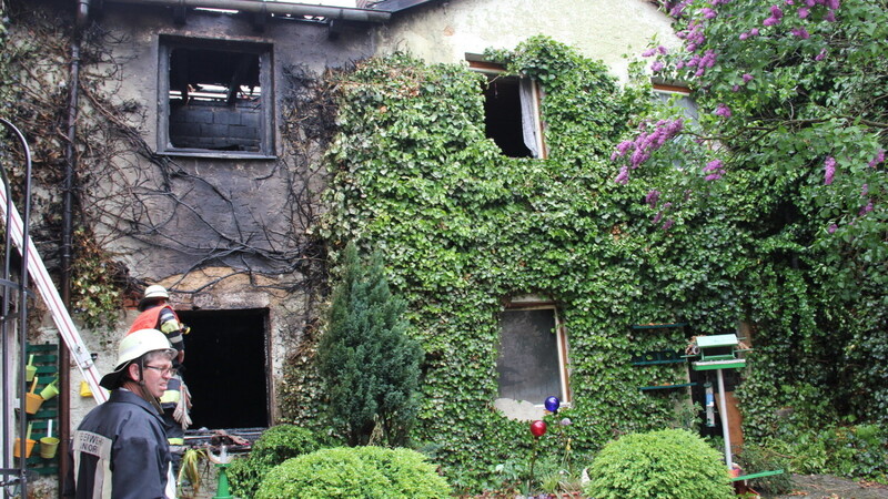 Nach dem Wohnhausbrand ist das Anwesen an der Gehringstraße 26 nicht mehr bewohnbar. (Foto: Zitzelsberger)