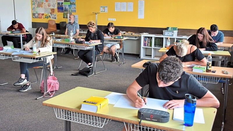 An der Hallertauer Mittelschule Mainburg fanden in dieser Woche die Quali-Prüfungen statt.