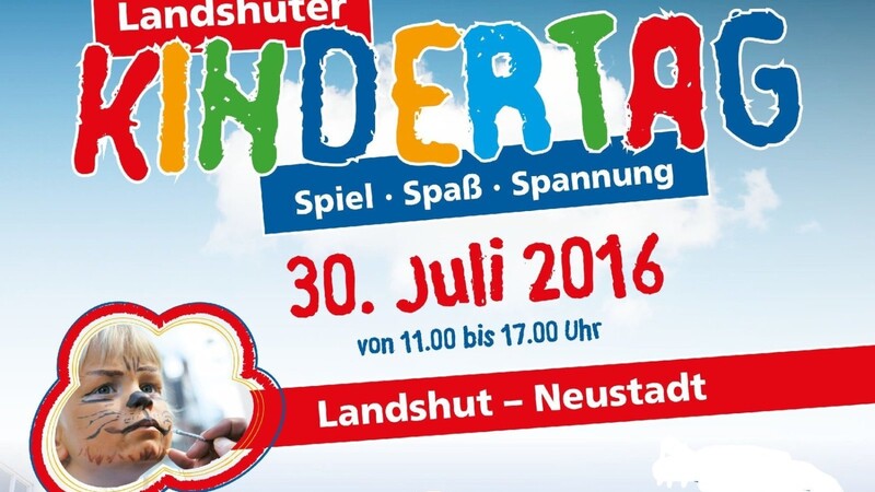 Viel geboten ist am Landshuter Kindertag am 30. Juli 2016 in der Landshuter Neustadt.