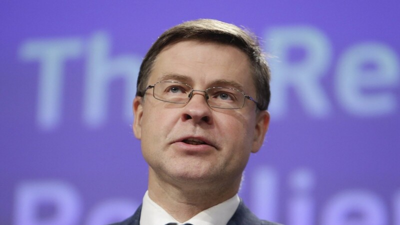 Der Lette Valdis Dombrovskis (Archivfoto) soll Handelskommissar werden.