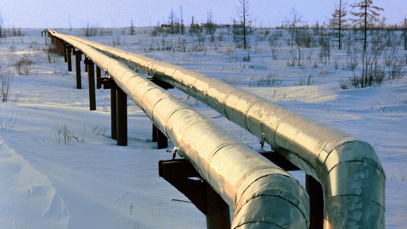 Bei einem russischen Gas-Lieferstopp könnte die deutsche Wirtschaft schrumpfen, laut Experten um 0,5 bis 6 Prozent.