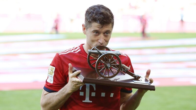 Wurde in der vergangenen Saison einmal mehr Torschützenkönig: Robert Lewandowski vom FC Bayern