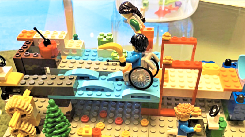 Das diesjährige Thema der First-Lego-League- Explore war "Immer in Bewegung".