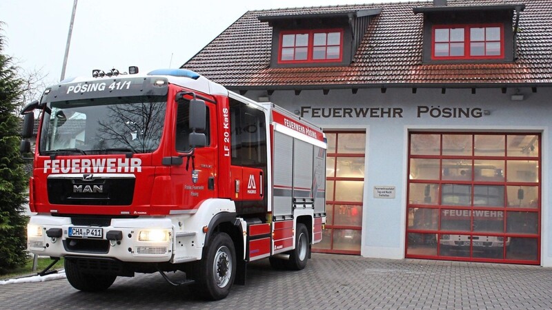 Derzeit bereiten sich die Aktiven der Feuerwehr Pösing auf den Einsatz mit dem neuen LF 20 KatS vor, das Ende des Jahres, spätestens aber Anfang 2022 in den Alarmplan aufgenommen werden soll.