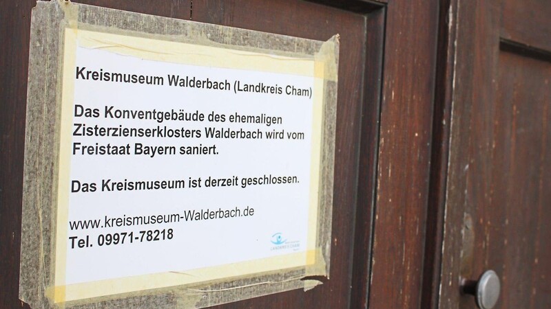 Seit fast zehn Jahren ist das Kreismuseum im ehemaligen Kloster Walderbach geschlossen. Heuer soll wieder mehr Bewegung in die Gestaltungs- und Einzugspläne des Landkreises kommen.
