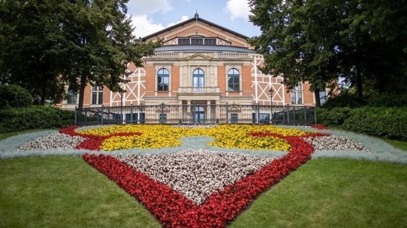 Das Bayreuther Festspielhaus.